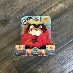 Grumblies Scorch Red 9" Plush Interactiv